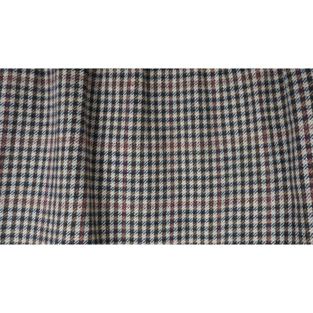 J. Crew Lambs Wool Plaid Color Block Skirt - Picture 4 of 5